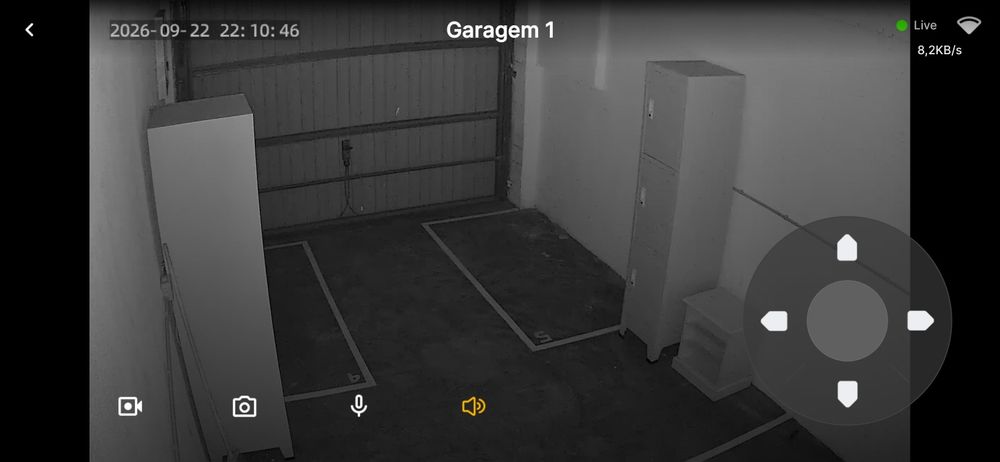 Garagem para motos