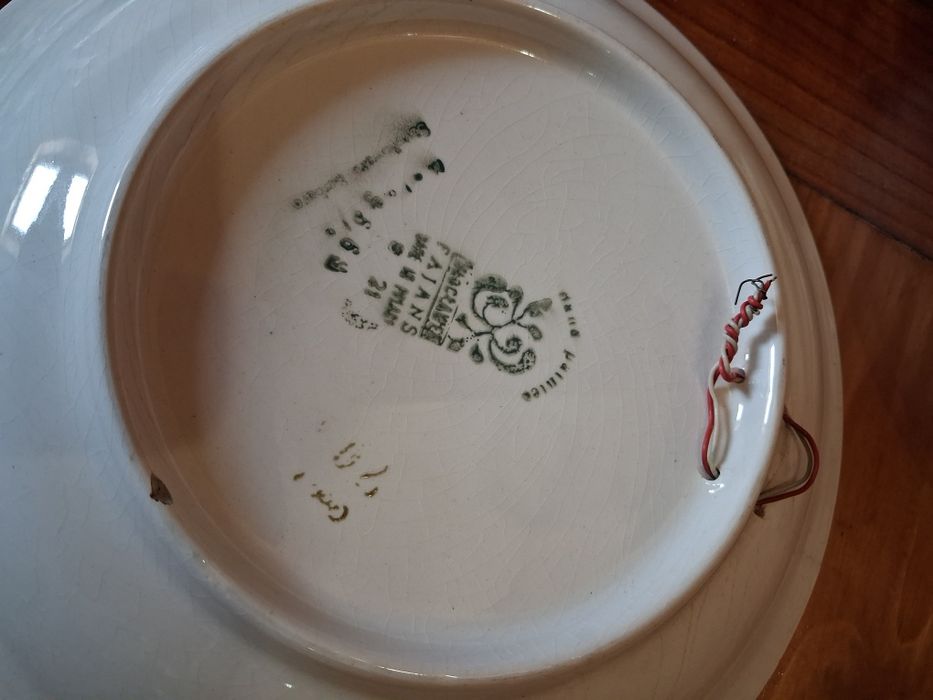 Talerze Włocławek PRL 2 szt