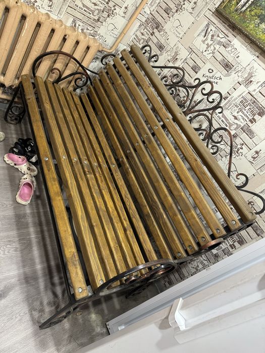 Лавочка кованая мебель в сад мебель в дом кованные изделия