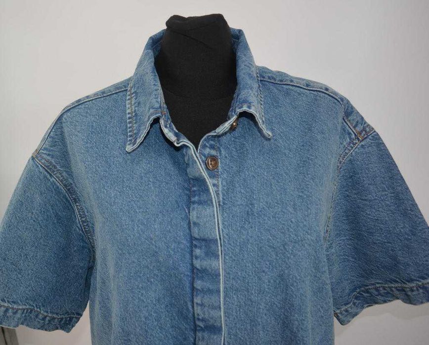 Luźna koszula jeansowa Asos w stylu retro 38