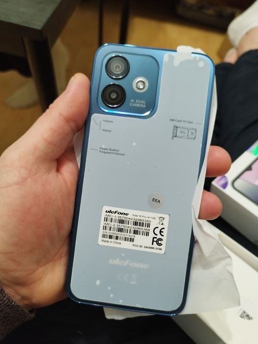 Smartfon ulefone note 16 pro