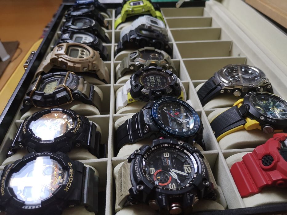 Coleção Casio g-shock 19 relógios como novos
