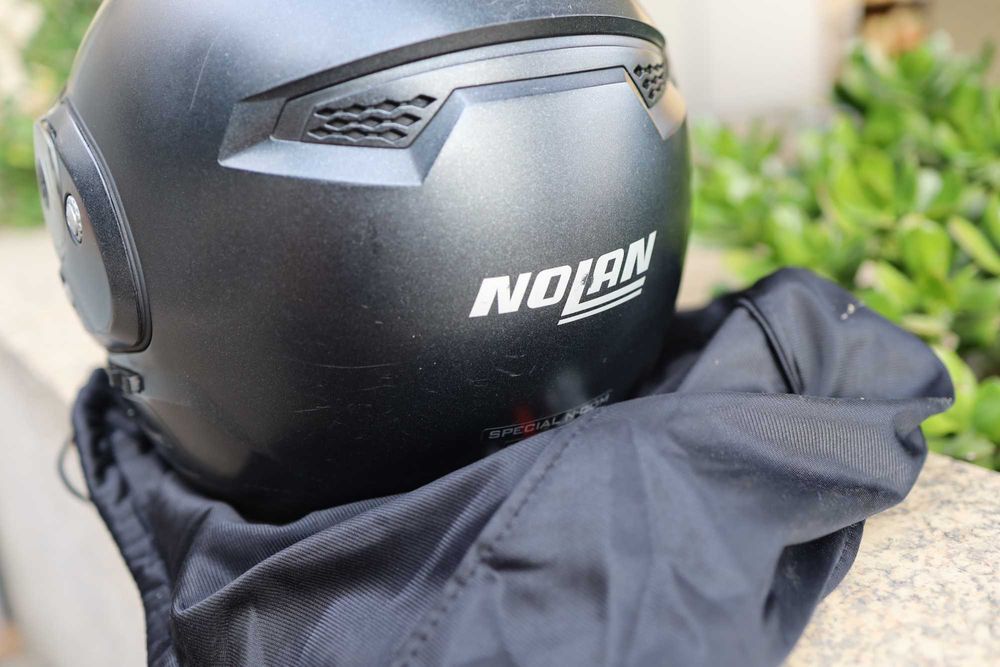 Capacetes de mota Nolan