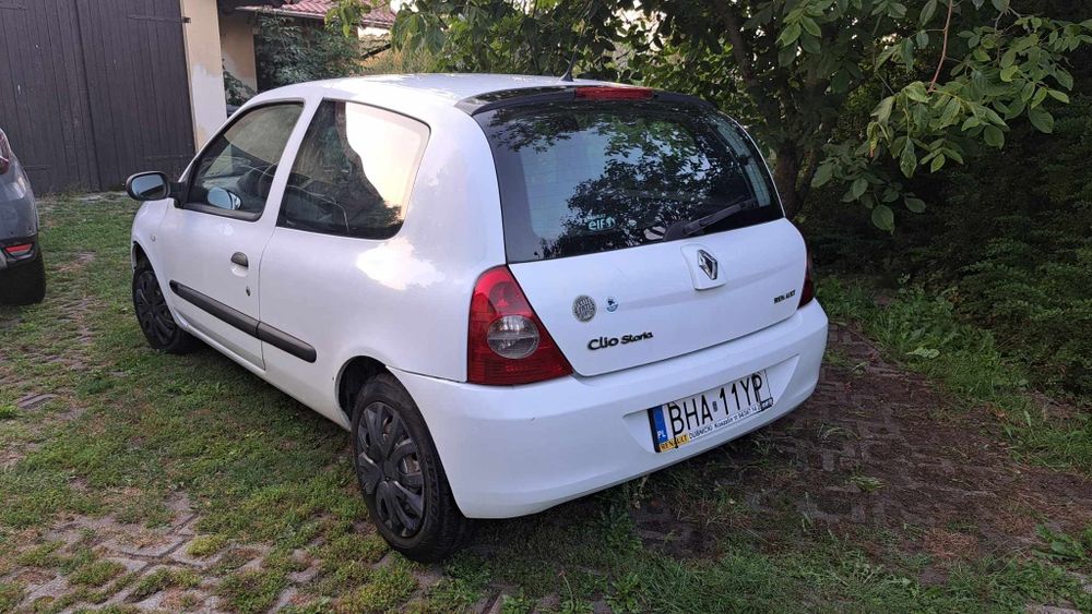 Renault Clio, 1.5 dci, 2007, biała perła