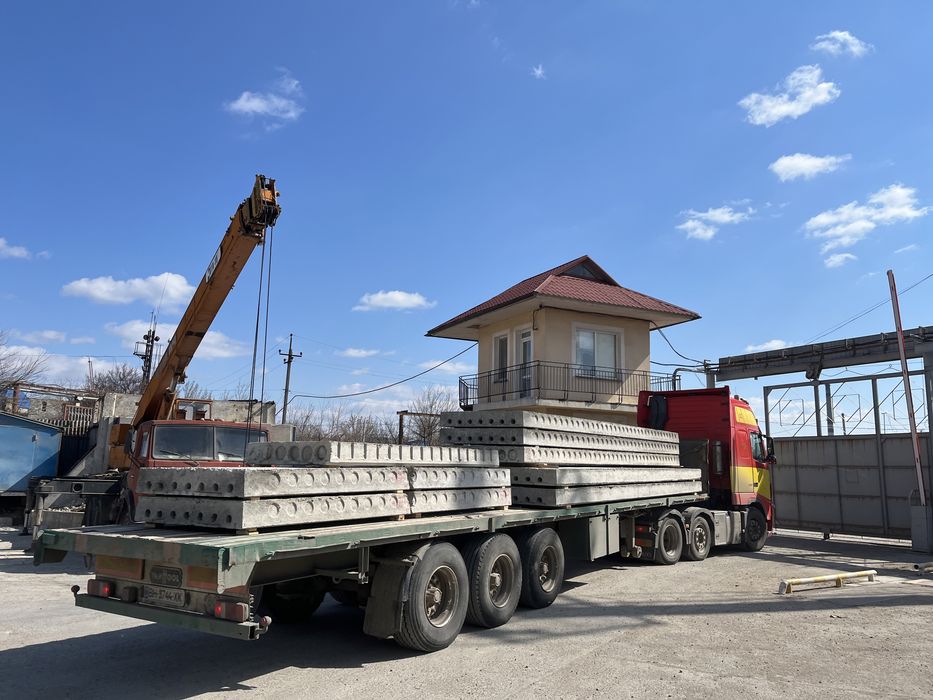 Плиты перекрытия, дорожные, жби