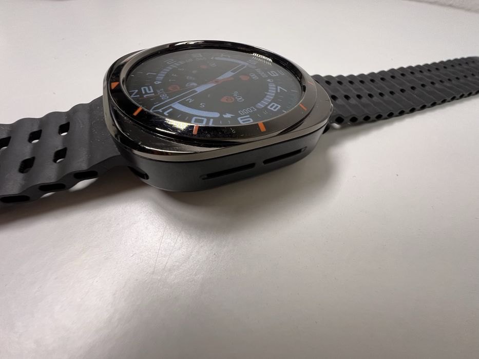 Smartwatch Laxasfit GT7 Ultra – Como Novo, Excelente Autonomia