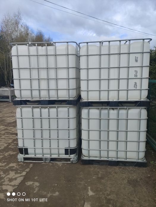 Zbiornik 1000l ogród woda i inne F VAT transport