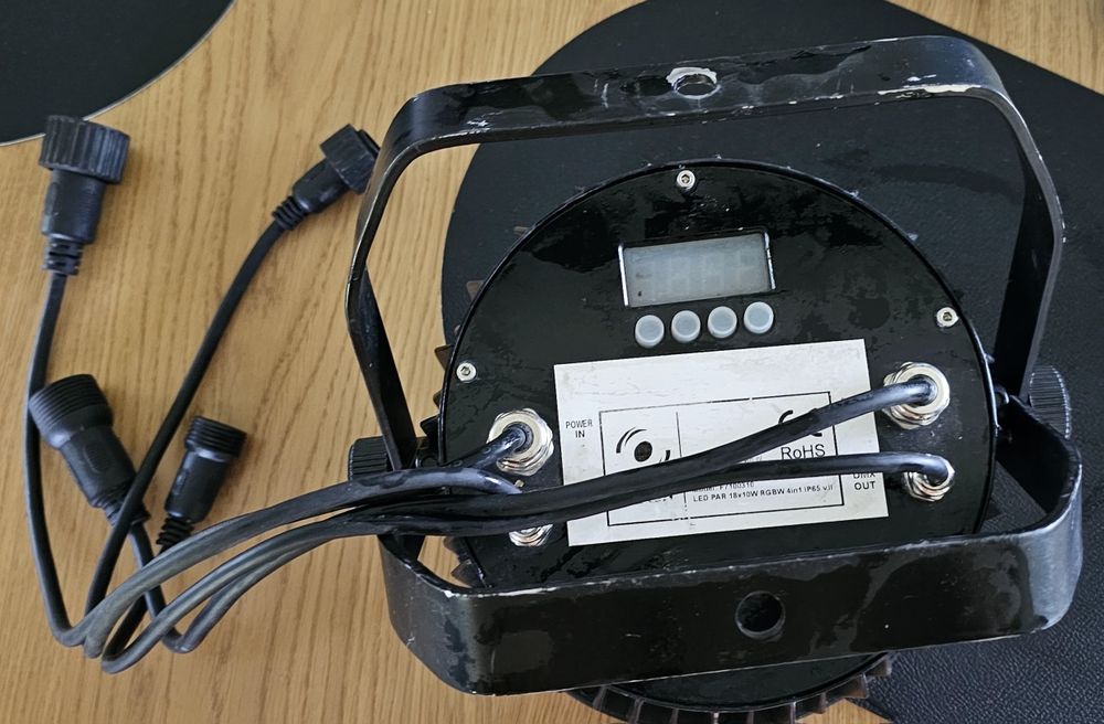 Par Flash Butrym IP65 18x10 RGBW