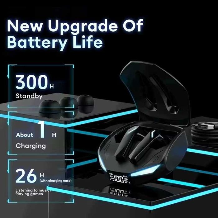 Słuchawki bezprzewodowe Lenovo thinkplus TWS Earbuds GM2 Pro czarne