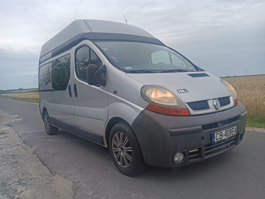 Renault Trafic 2005r z klimą sypialnia na motory quady