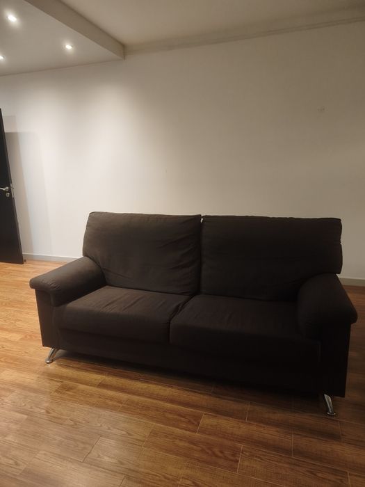 Sofá castanho 2lugares