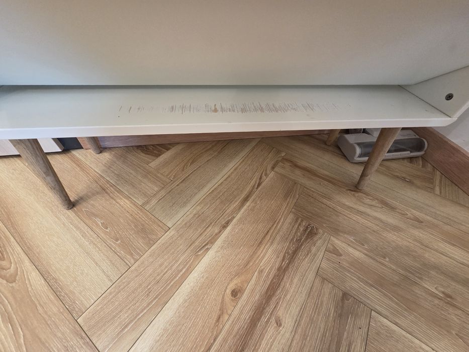 Szafka na buty kremowa