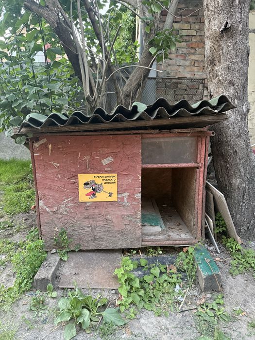 Будка для середнього собаки
