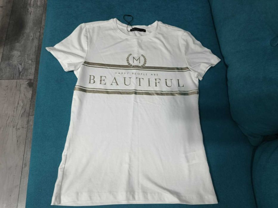 Nowa bawełniana koszulka / T-shirt r. S (różne kolory)