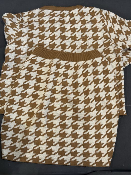 Костюм жіночій вʼязка двійка кофта спідниця