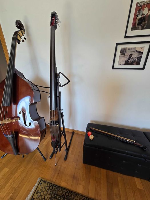 Contra baixo and electric baixo for sale