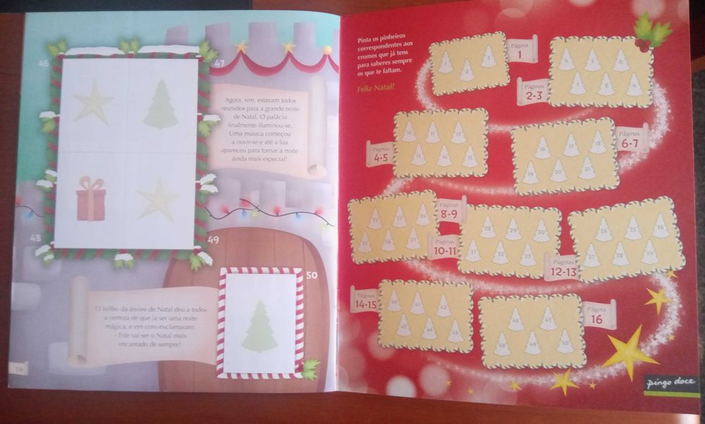 Caderneta Histórias de encantar pingo doce