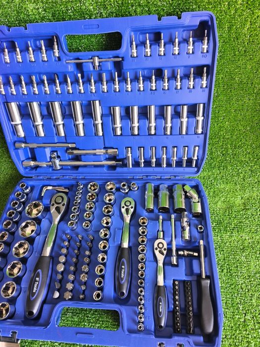 Mala de ferramentas roquetes 172pcs Chrome vanádio