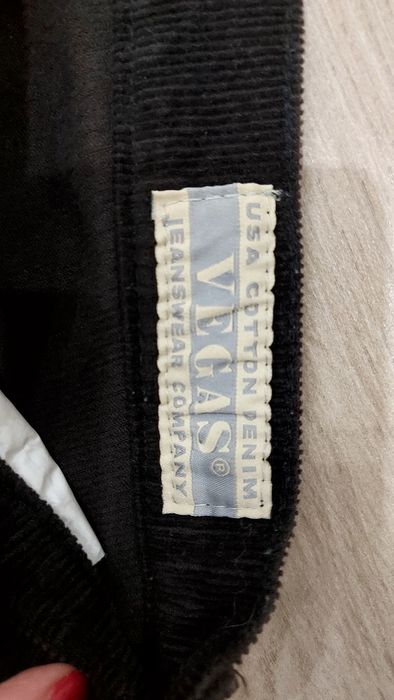 Spodnie sztruks Vegas Jeans 36 S Vintage