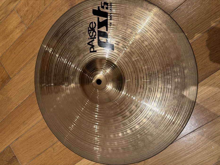 Conjunto Pratos Bateria: Zildjian A-Series Sweet Ride/ Paiste + Estojo