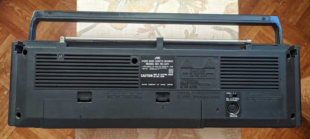 Продам магнітофон (раритет) JVC RC-22. (Японія)