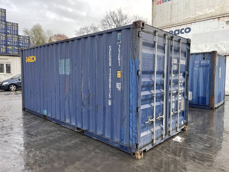 Kontener morski magazynowy budowlany 20DV 6 - metrowy