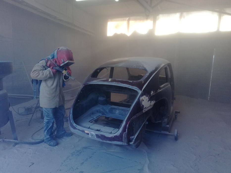 Piaskowanie czyszczenie suchym lodem