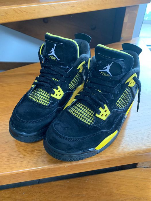 Buty Nike Jordan 4 Thunder Yellow rozmiar 38,5 z bluzą w gratisie