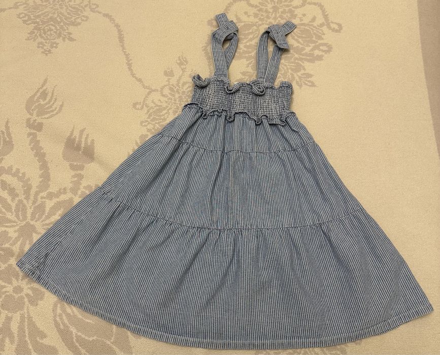 Джинсовый сарафан Zara , 3/4year