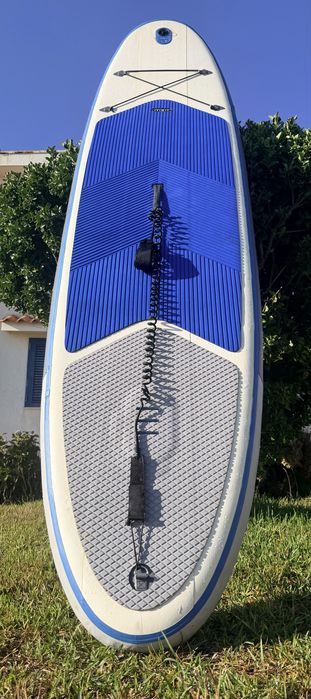 Prancha Stand Up Paddle 10’7” – Como Nova + Remo + Bomba + Quilha + Leash+ Mochila