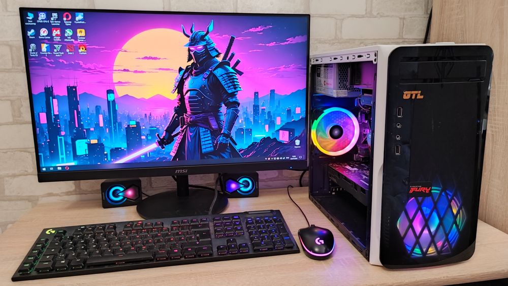 Игровой ПК GTX 1050Ti 4GB CS2 GTA5 WOT fortnite DoTa2 RUST