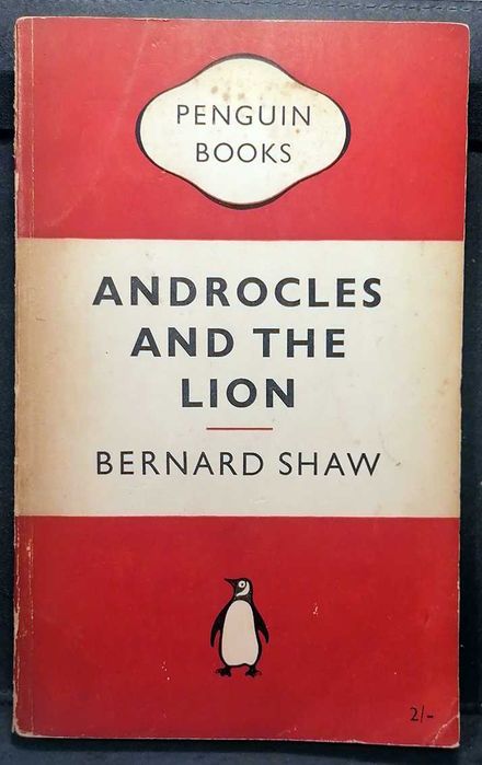 Androcles and the Lion, de Bernard Shaw (edição inglesa)