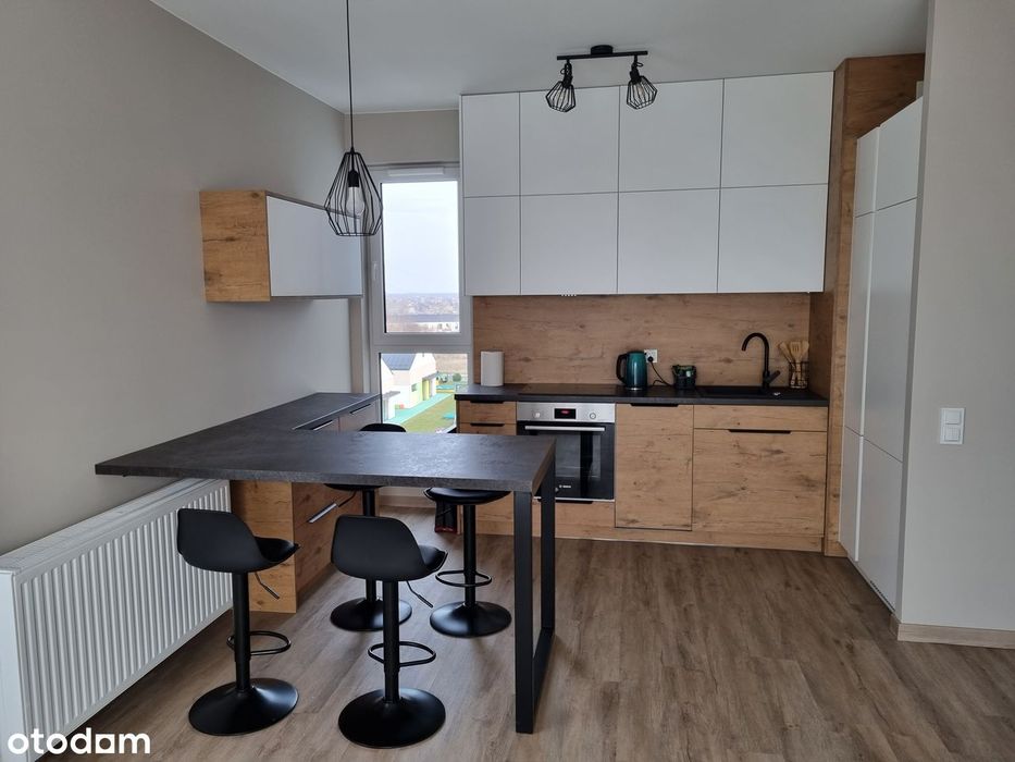 nowe, 3 pokoje, 2 miejsca postojowe, duży balkon