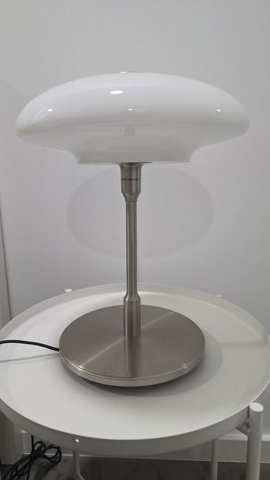 Par de Candeeiros de Mesa IKEA TÄLLBYN (Vidro Soprado / Niquelado)