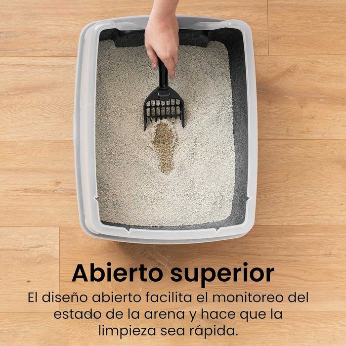 ENVIO GRÁTIS- Caixa de areia para gatos, cat litter box 48,5x38x30,5cm