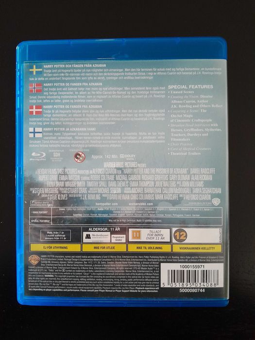 Harry Potter (blu-ray)