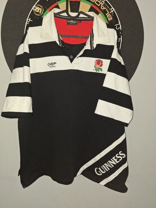 koszulka piłkarska rugby reprezentacja Anglii Guinness Cotton Traders