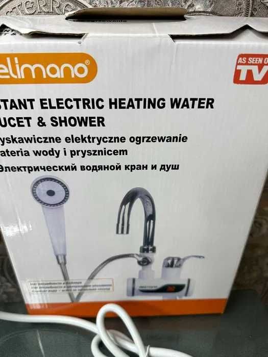 Проточный водонагреватель, Delimano с Душем, Нижнее подключение