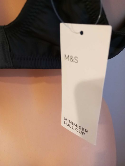 M&S Biustonosz minimizer Full Cup z fiszbinami rozm.85/D