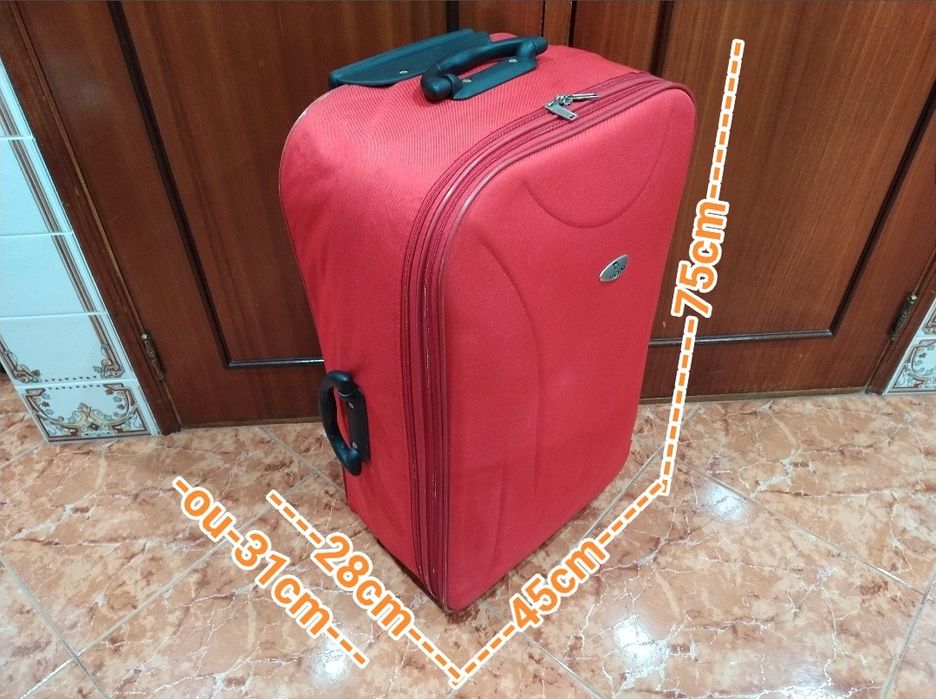 Mala malas de porão até 23 kg viagem casa quarto apartamento vivenda.
