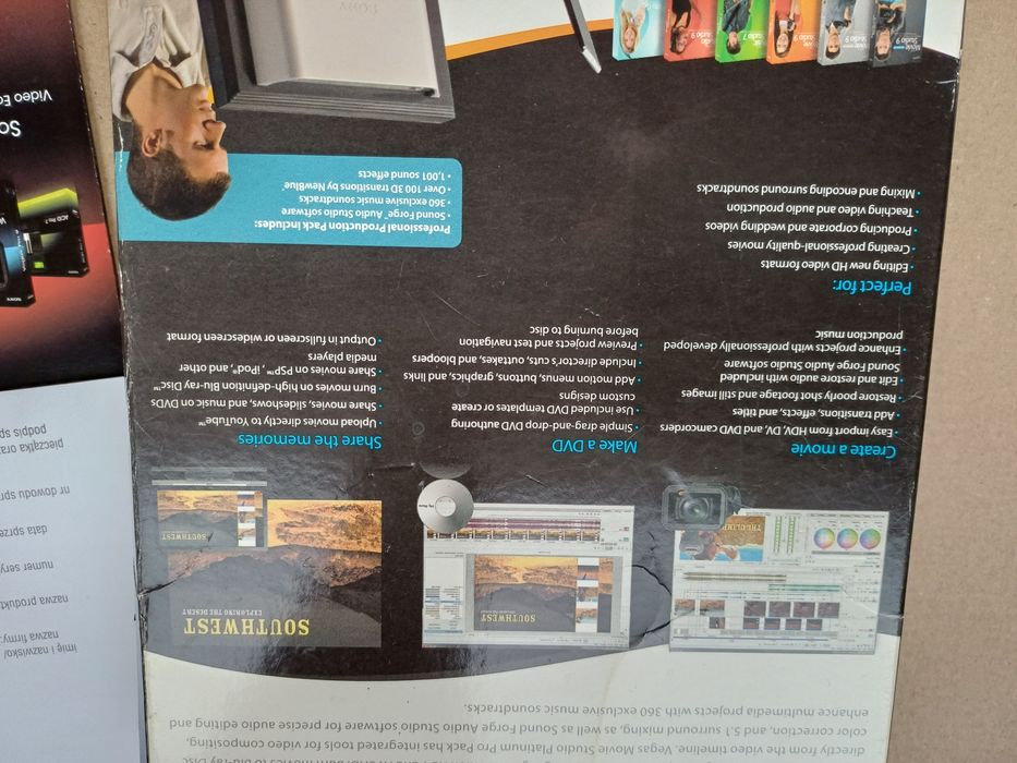 Sony vegas  studio 9 Platinum ProPack