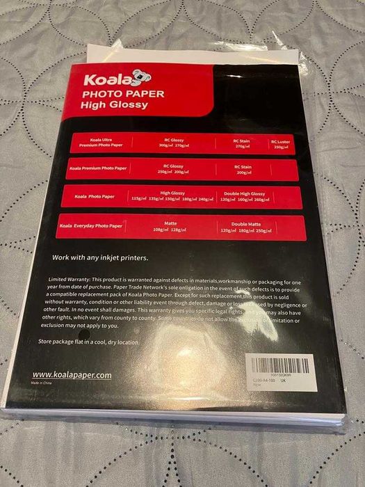 Papel Fotográfico Koala A4 100 folhas
