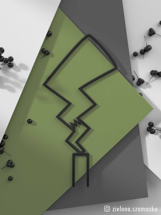 Podpórka do roślin kwiatów PIKA druk 3D monstera