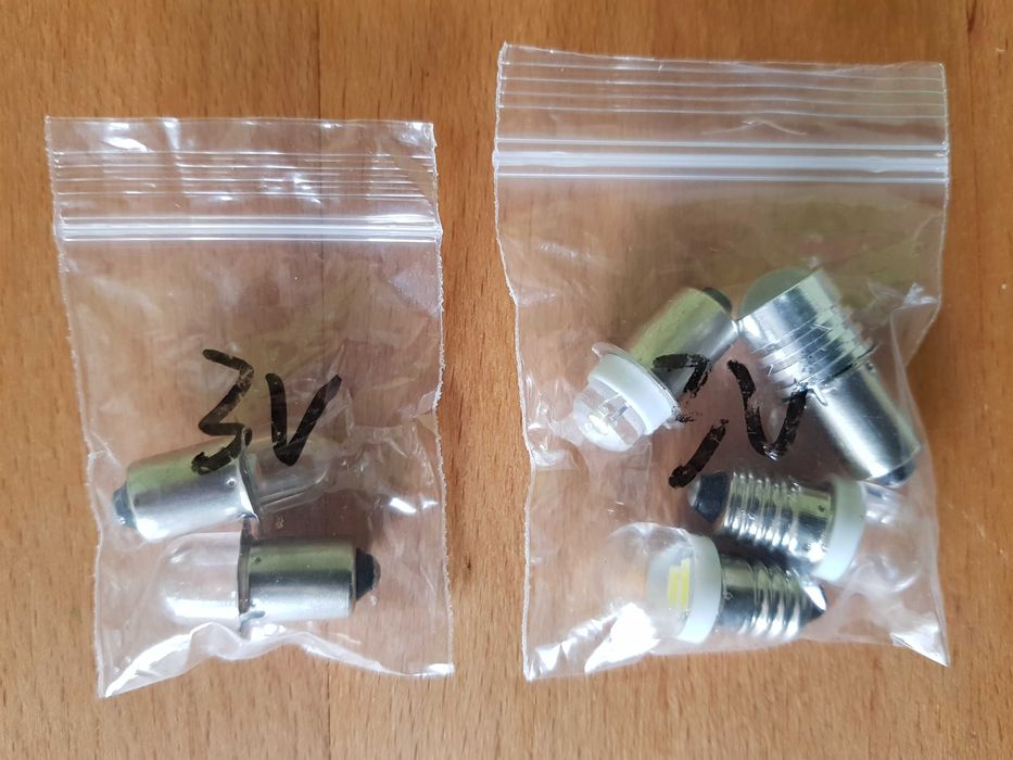 Lâmpadas LED 3V Diversas