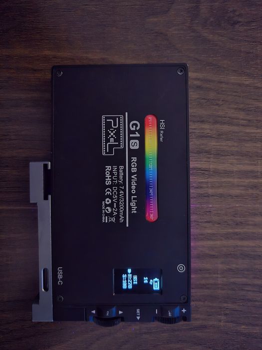 Pixel G1S RGB Video Light