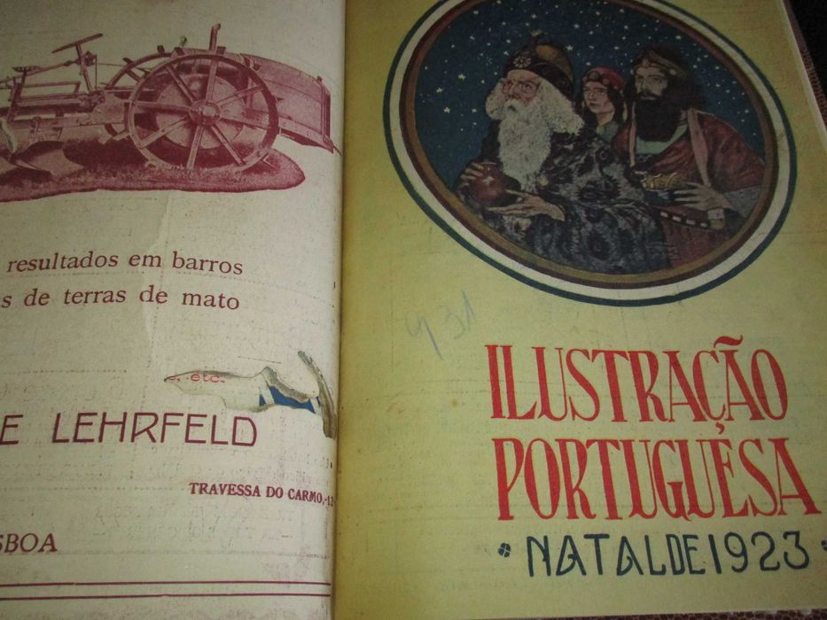 Livros Revista Ilustração Portugueza 1917 a 1924