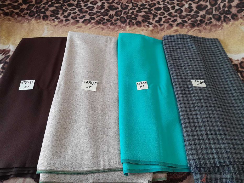 Тканина  костюмна  кусок 1,54м ×3,5м