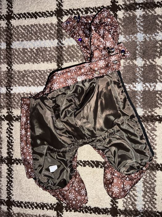 Зимний комбинезон для мини собак