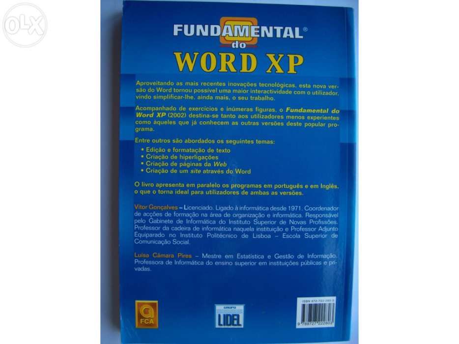 Conjunto de 3 livros fundamental windows xp (s,o, /excel/word/ppoint)