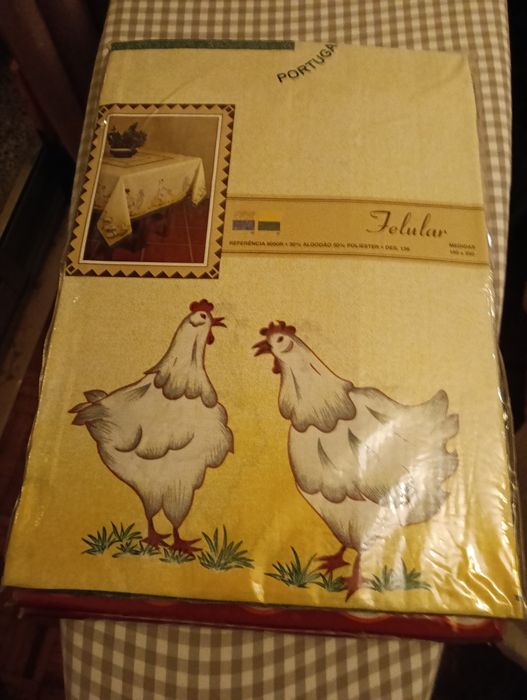 Toalha de mesa 100% algodão